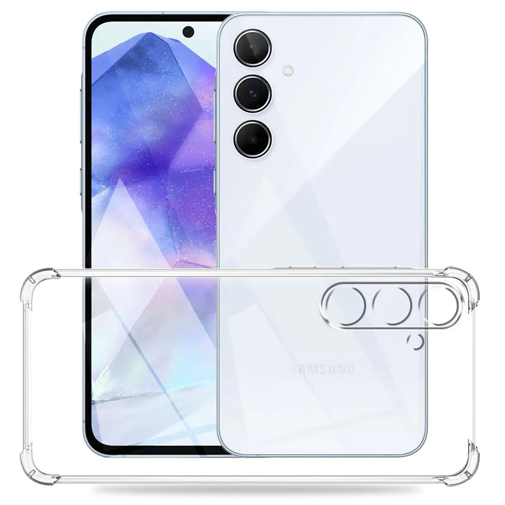Etui na Samsung Galaxy M15, Techsuit, Shockproof Clear, Przezroczyste
