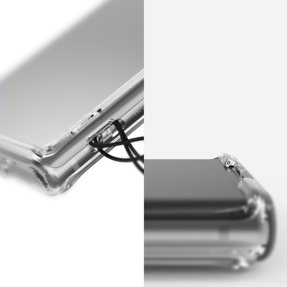 Etui na Samsung Galaxy Note 10+ 5G N976 / Note 10+ N975, Ringke, Fusion, Przezroczyste