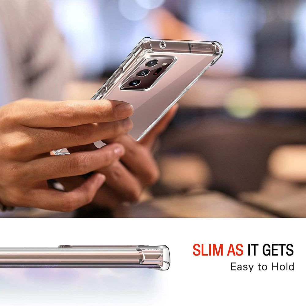Etui na Samsung Galaxy Note 20 Ultra 5G N986 / Note 20 Ultra N985, Techsuit, odporne na wstrząsy, przezroczyste