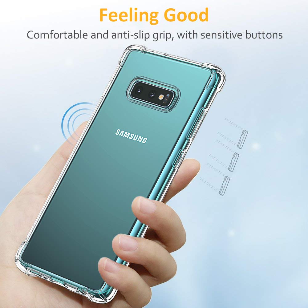 Etui na Samsung Galaxy S10e G970, Techsuit, Shockproof Clear, Przezroczyste