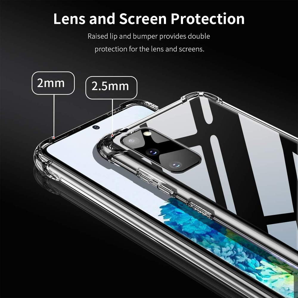 Etui na Samsung Galaxy S20+ 5G G986 / S20+ G985, Techsuit, Shockproof Clear, Przezroczyste