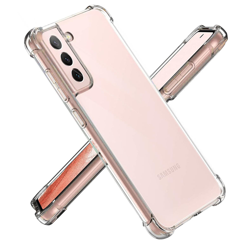 Etui na Samsung Galaxy S21 5G G991, Techsuit, Shockproof Clear, Przezroczyste
