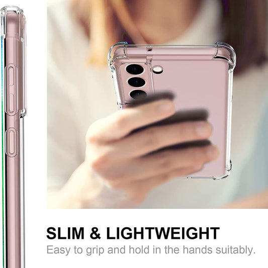 Etui na Samsung Galaxy S21 5G G991, Techsuit, Shockproof Clear, Przezroczyste