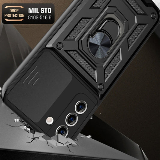 Etui do Samsung Galaxy S21+ 5G G996, Techsuit, CamShield, czarne