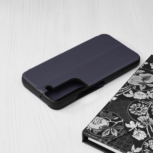 Etui na Samsung Galaxy S22 5G S901, Techsuit, eFold, Ciemnoniebieskie