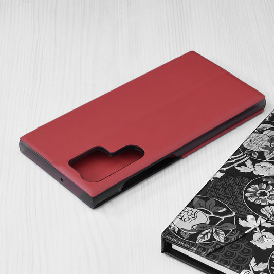 Case for Samsung Galaxy S22 Ultra 5G S908, Techsuit, eFold, Red