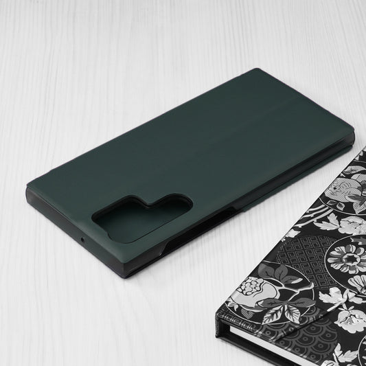 Case for Samsung Galaxy S22 Ultra 5G S908, Techsuit, eFold, Green