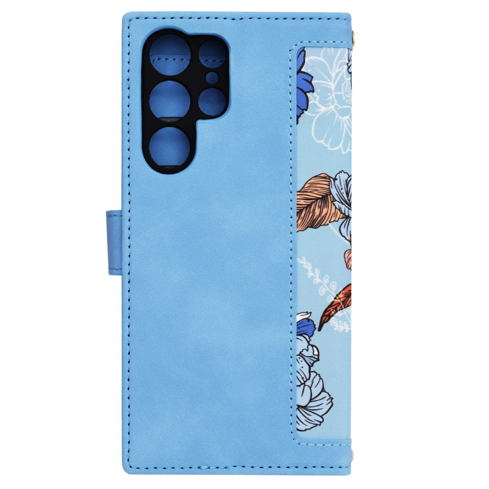 Etui na Samsung Galaxy S22 Ultra 5G S908, Techsuit, FlipCraft, Niebieski