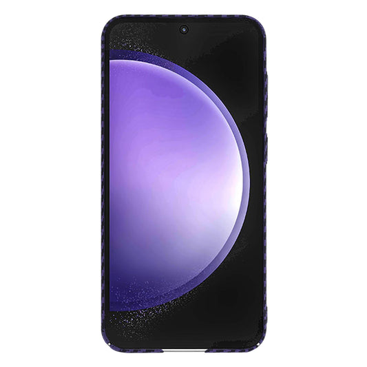 Etui na Samsung Galaxy S23 FE S711, Techsuit, Carbonite FiberShell, Fioletowy