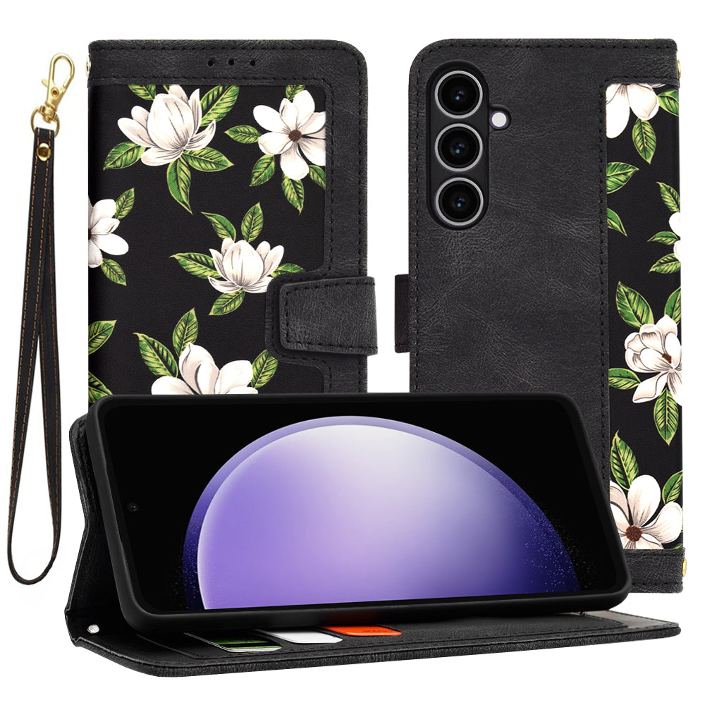 Etui na Samsung Galaxy S23 FE S711, Techsuit, FlipCraft, czarne