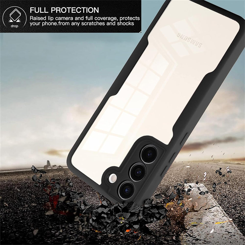 Etui na Samsung Galaxy S23+ S916, Techsuit, ColorVerse 360, Czarne