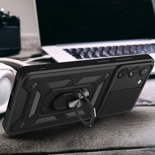 Etui na Samsung Galaxy S23 S911, Techsuit, CamShield, czarne