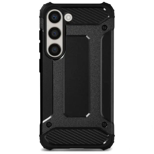 Case for Samsung Galaxy S23 S911, Techsuit, Hybrid Armor, Black