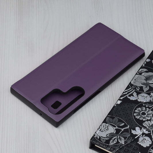 Etui na Samsung Galaxy S23 Ultra S918, Techsuit, eFold, Fioletowy