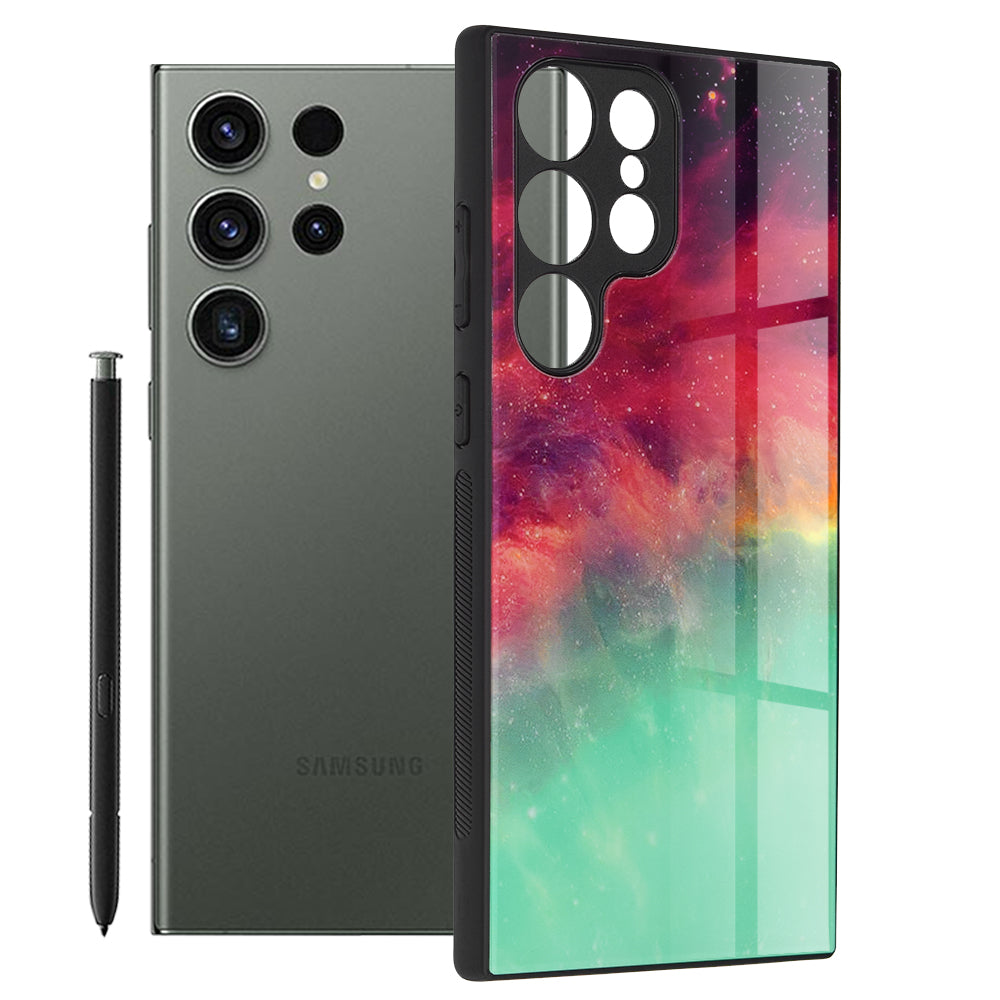 Etui na Samsung Galaxy S23 Ultra S918, Techsuit, Glaze, Turkusowy