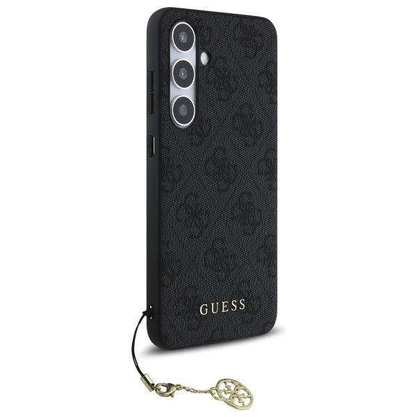 Etui na Samsung Galaxy S24 FE S721, Guess, 4G Charm, Szare