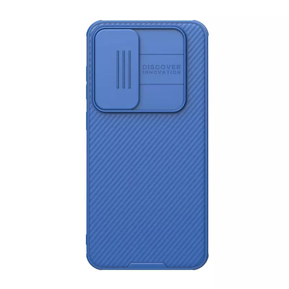 Etui na Samsung Galaxy S24 FE S721, Nillkin, CamShield Pro, Niebieskie