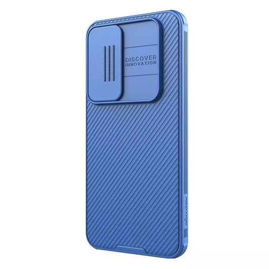 Etui na Samsung Galaxy S24 FE S721, Nillkin, CamShield Pro, Niebieskie