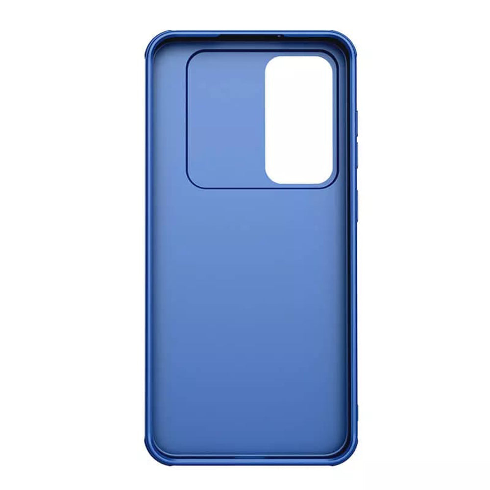 Etui na Samsung Galaxy S24 FE S721, Nillkin, CamShield Pro, Niebieskie
