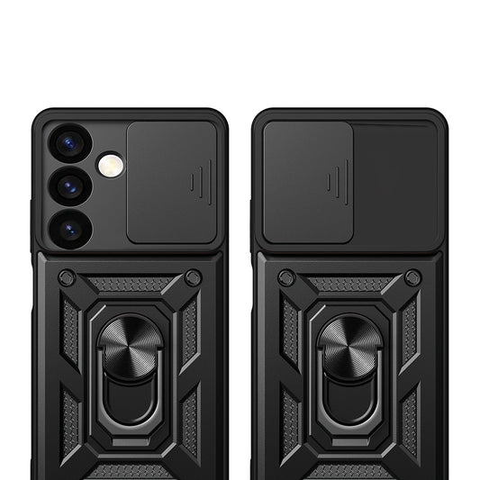 Etui na Samsung Galaxy S24 FE S721, Techsuit, CamShield, Czarny