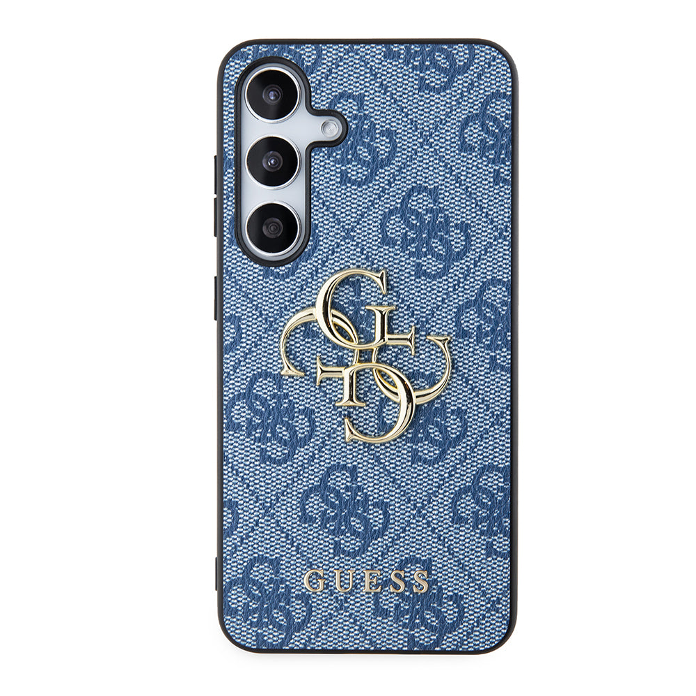 Etui na Samsung Galaxy S24+ S926, Guess, 4G Big Logo, Niebieskie