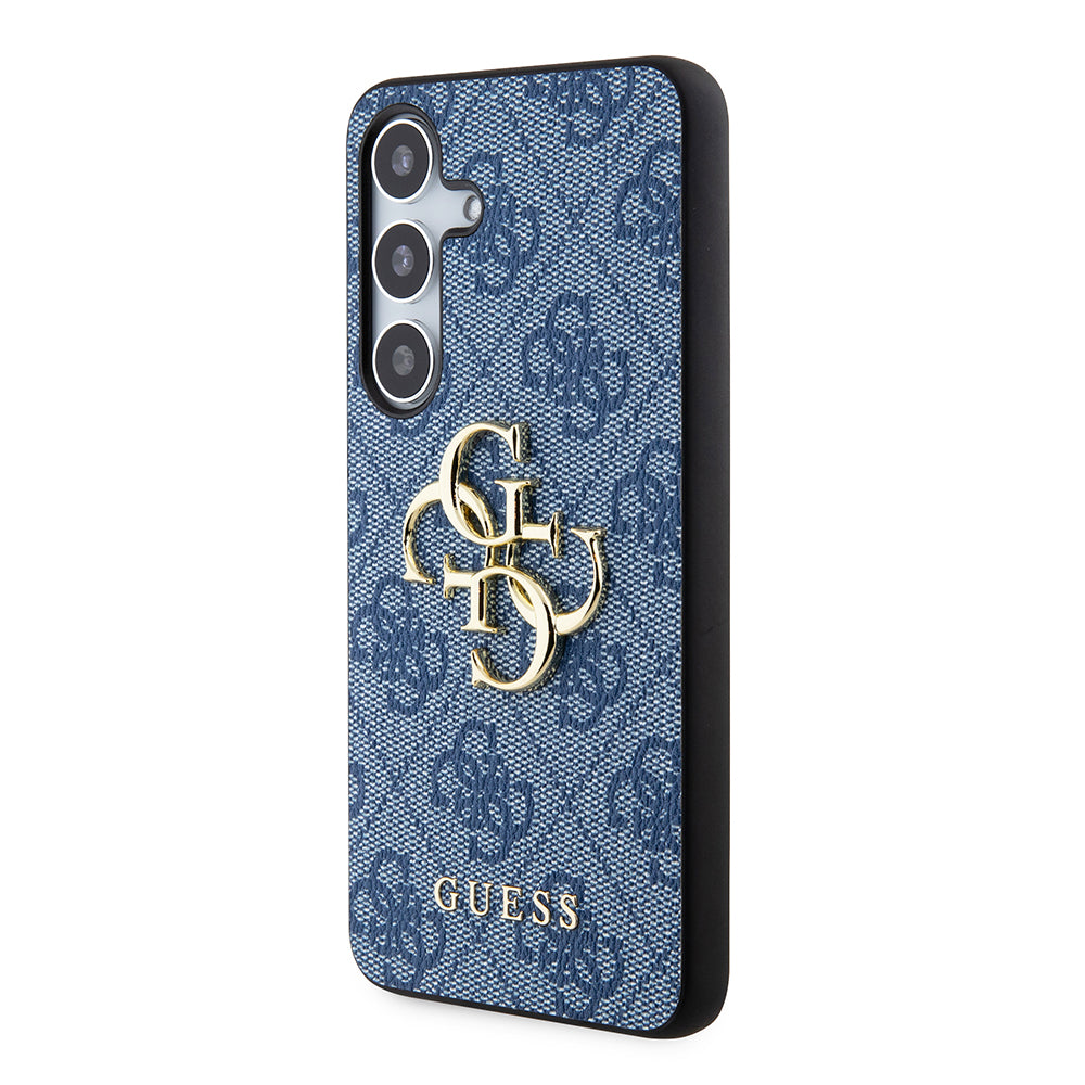 Etui na Samsung Galaxy S24+ S926, Guess, 4G Big Logo, Niebieskie