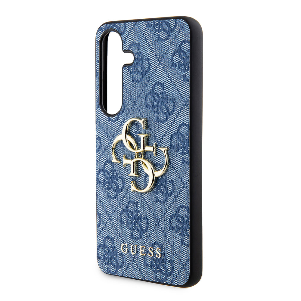 Etui na Samsung Galaxy S24+ S926, Guess, 4G Big Logo, Niebieskie
