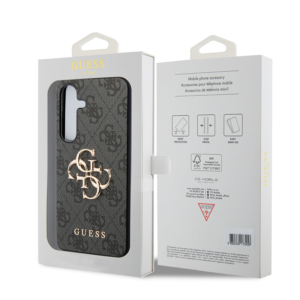 Etui na Samsung Galaxy S24+ S926, Guess, 4G Big Logo, Czarne