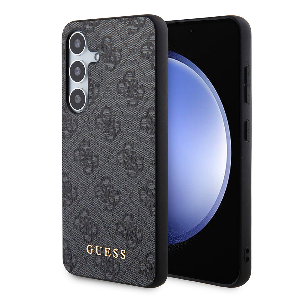 Etui na Samsung Galaxy S24+ S926, Guess, 4G Metal Gold Logo, Czarne