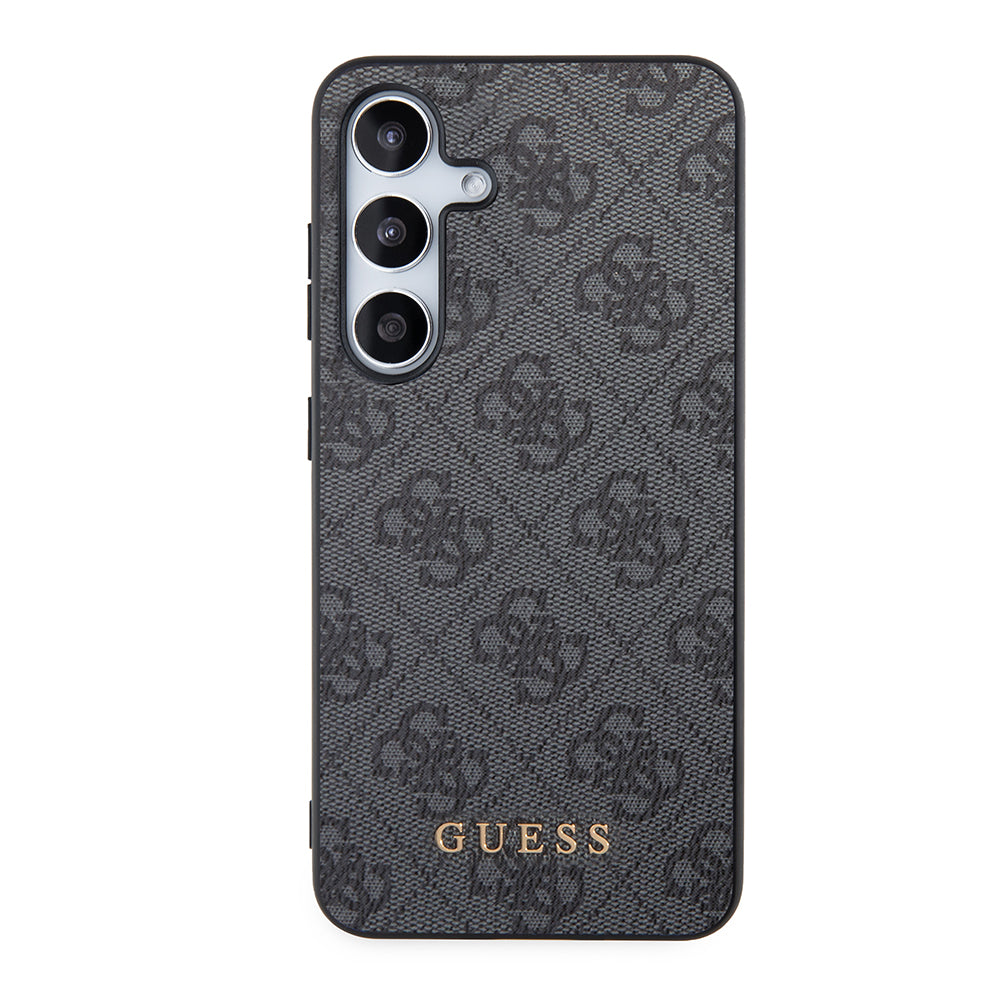 Etui na Samsung Galaxy S24+ S926, Guess, 4G Metal Gold Logo, Czarne