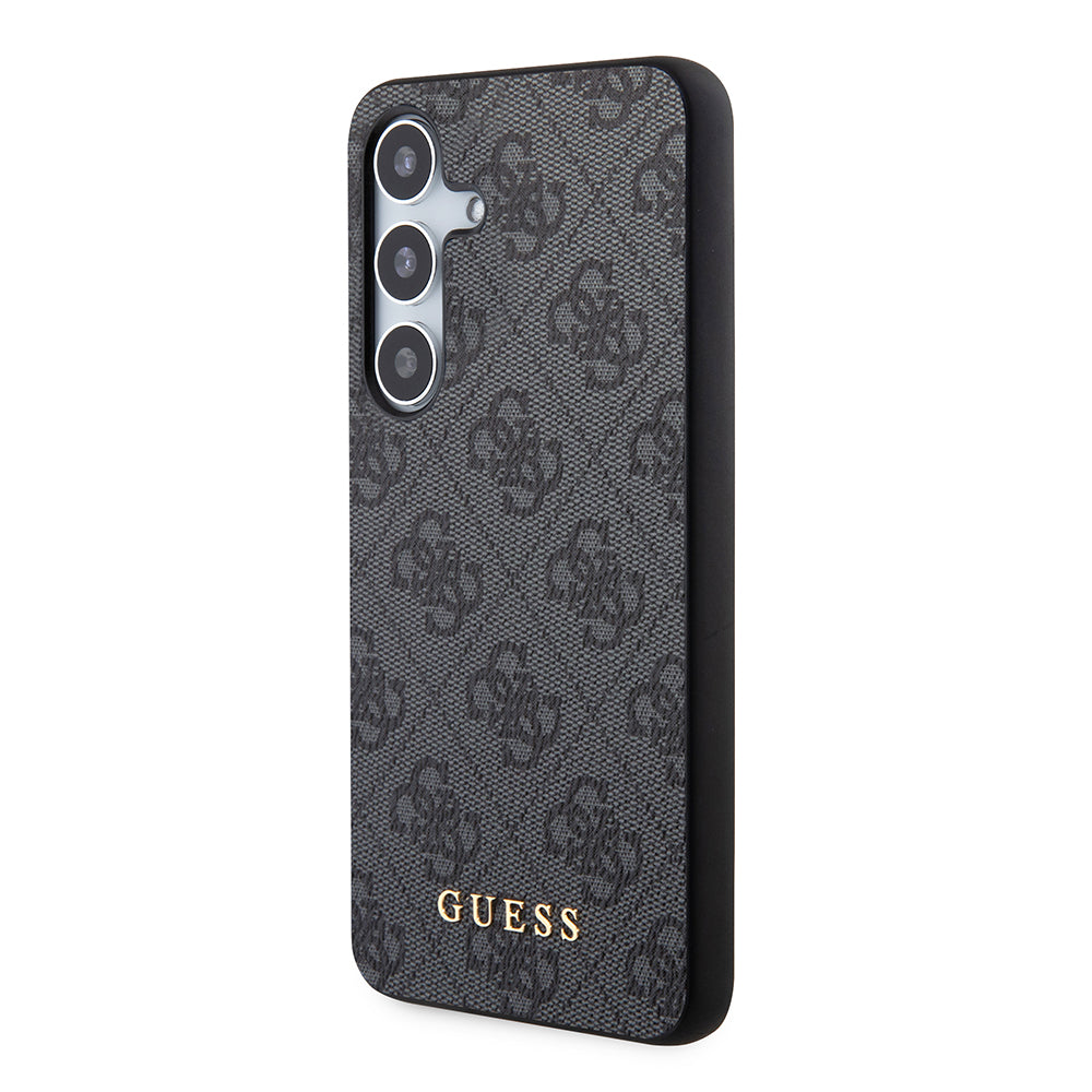 Etui na Samsung Galaxy S24+ S926, Guess, 4G Metal Gold Logo, Czarne