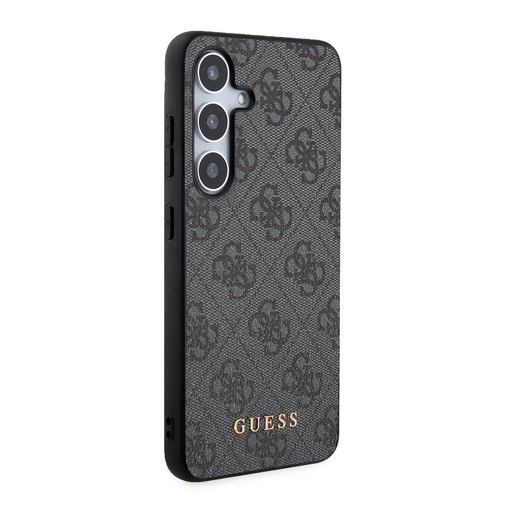 Etui na Samsung Galaxy S24+ S926, Guess, 4G Metal Gold Logo, Czarne