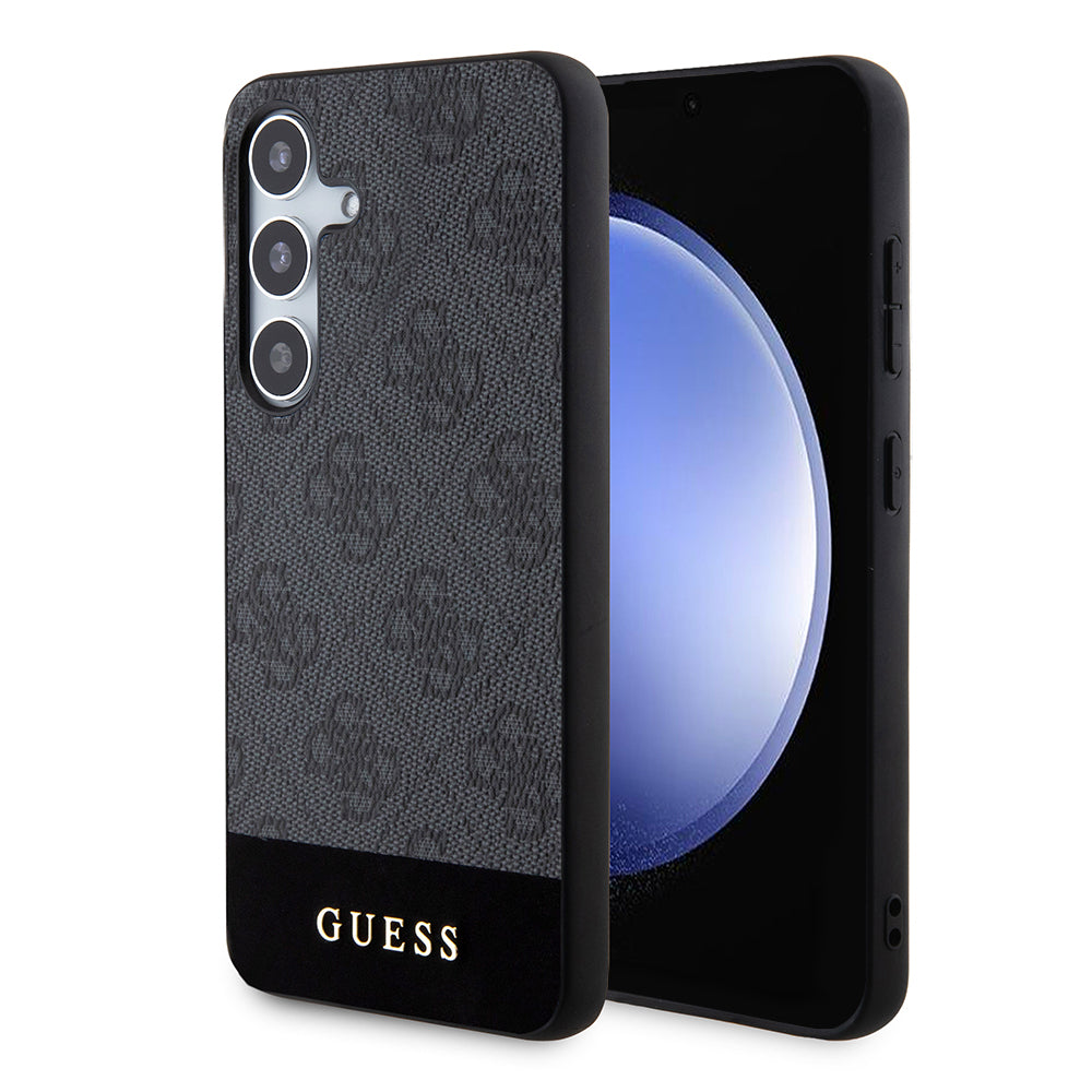 Etui na Samsung Galaxy S24+ S926, Guess, 4G Stripe, Czarne