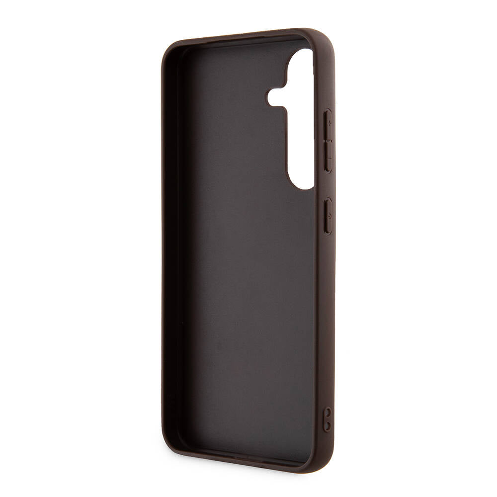Etui na Samsung Galaxy S24+ S926, Guess, 4G Triangle Logo, Białe