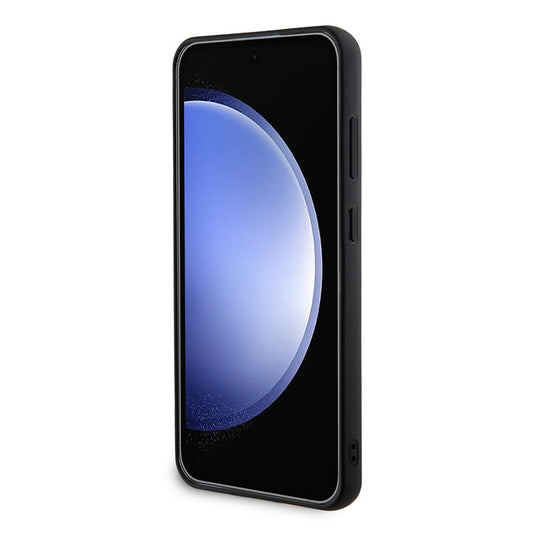 Etui na Samsung Galaxy S24+ S926, Guess, Rhinestone Triangle Logo, Złote