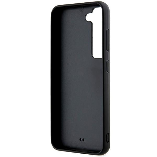 Etui na Samsung Galaxy S24 S921, Karl Lagerfeld, 3D Rubber Glitter Logo, Czarne