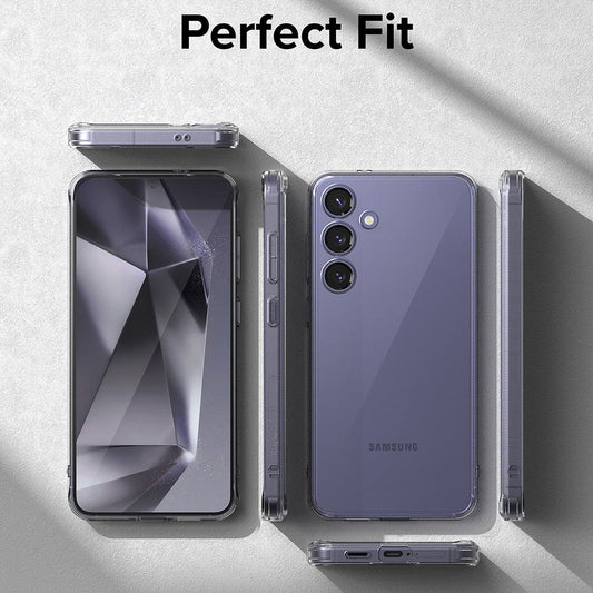 Etui na Samsung Galaxy S24 S921, Ringke, Fusion, Przezroczyste