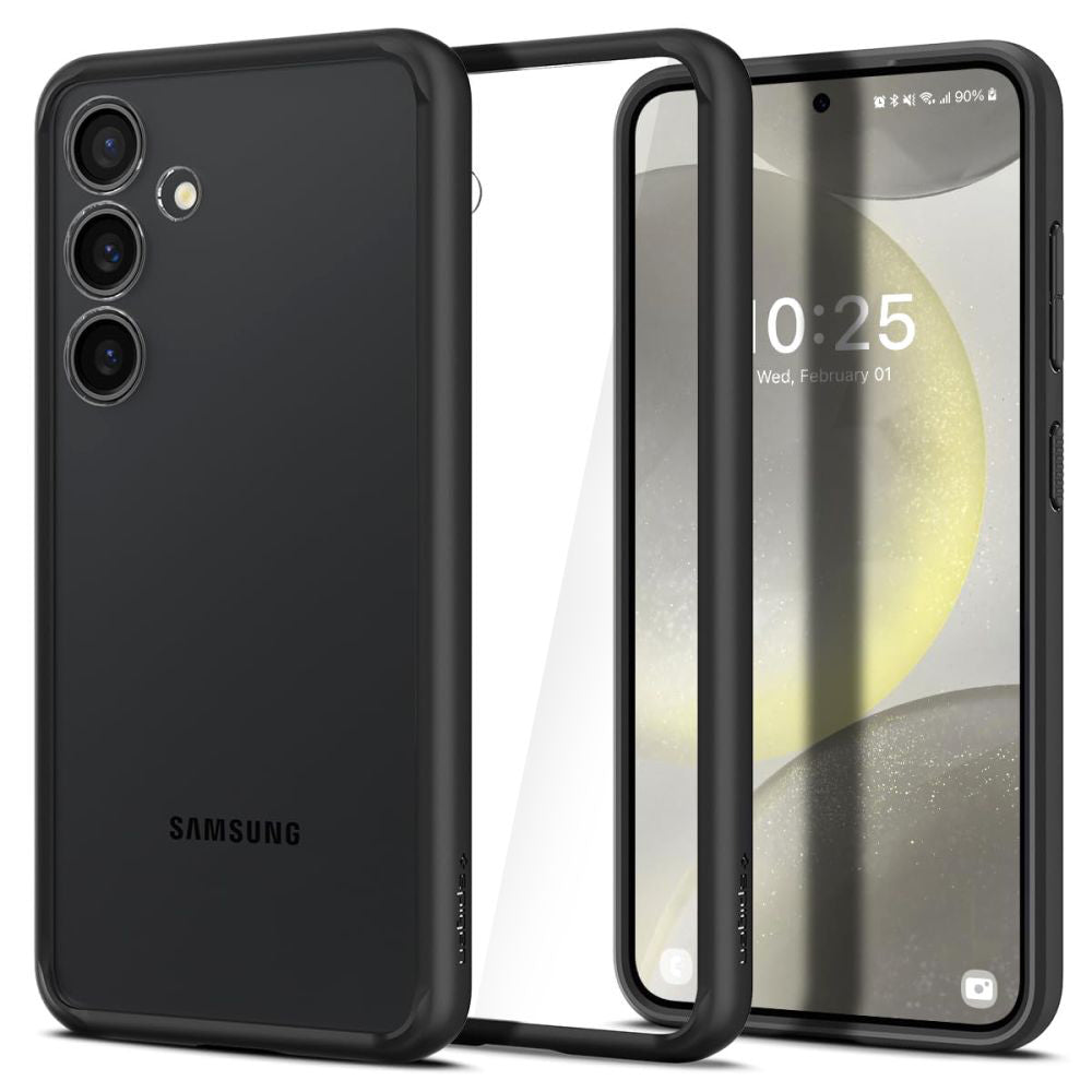 Etui na Samsung Galaxy S24 S921, Spigen, Ultra Hybrid, Matowe Czarne ACS07352