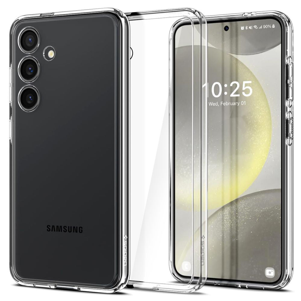 Etui na Samsung Galaxy S24 S921, Spigen, Ultra Hybrid, Przezroczyste ACS07349