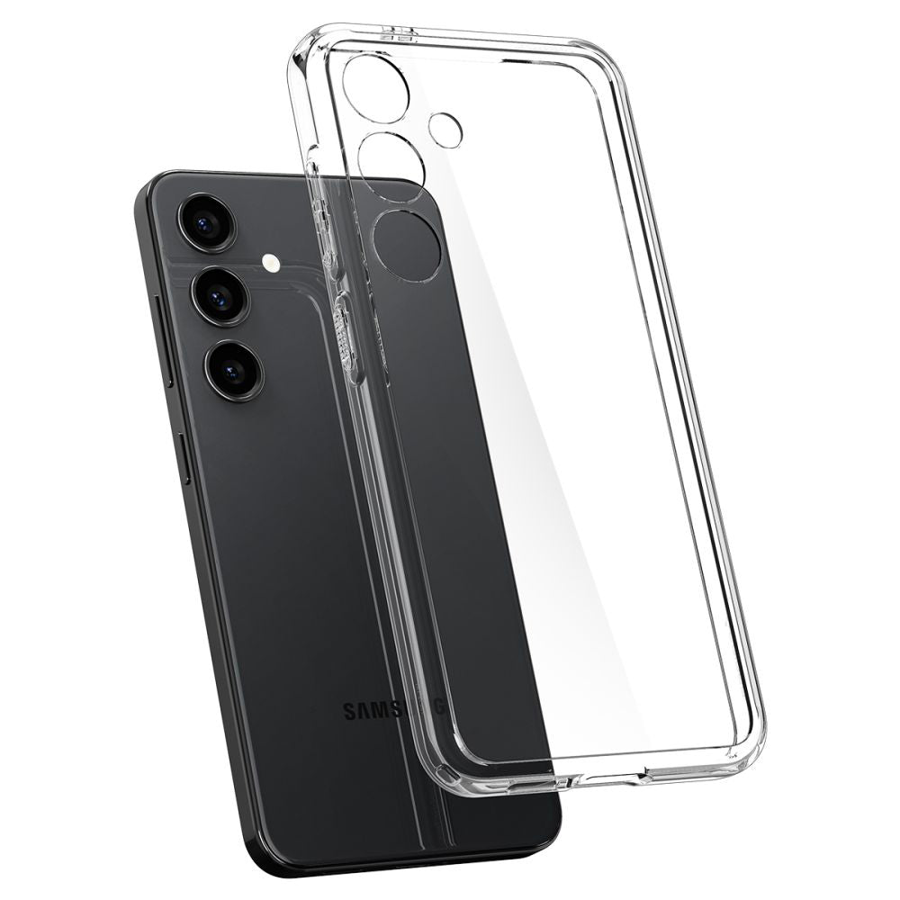 Etui na Samsung Galaxy S24 S921, Spigen, Ultra Hybrid, Przezroczyste ACS07349