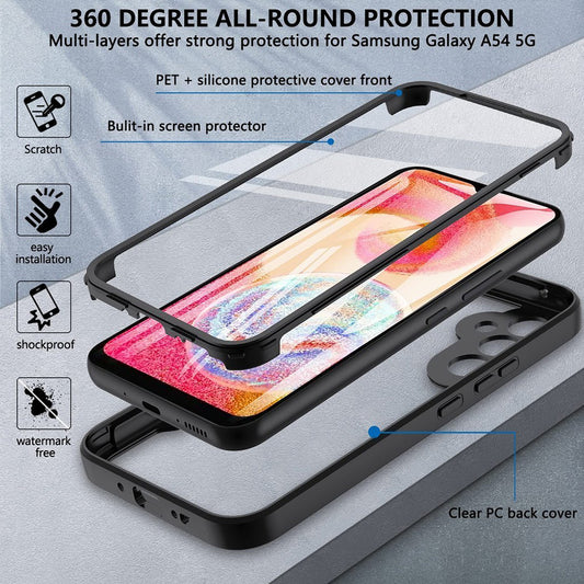 Etui na Samsung Galaxy S24 S921, Techsuit, ColorVerse 360, czarne