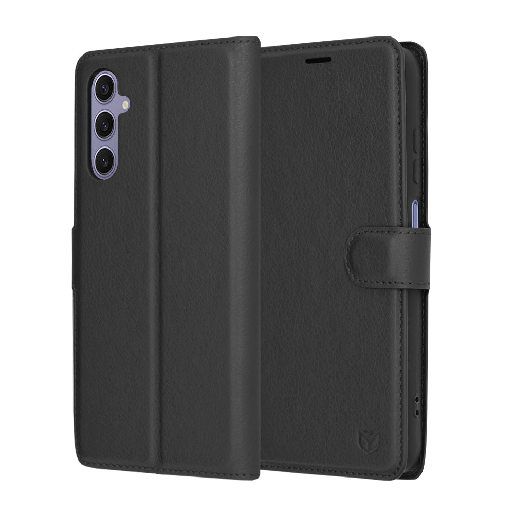 Etui na Samsung Galaxy S24 S921, Techsuit, Leather Folio, czarne