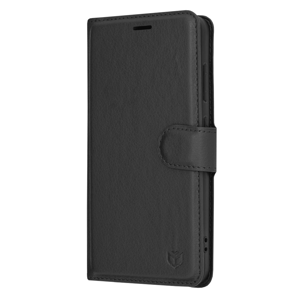 Etui na Samsung Galaxy S24 S921, Techsuit, Leather Folio, czarne