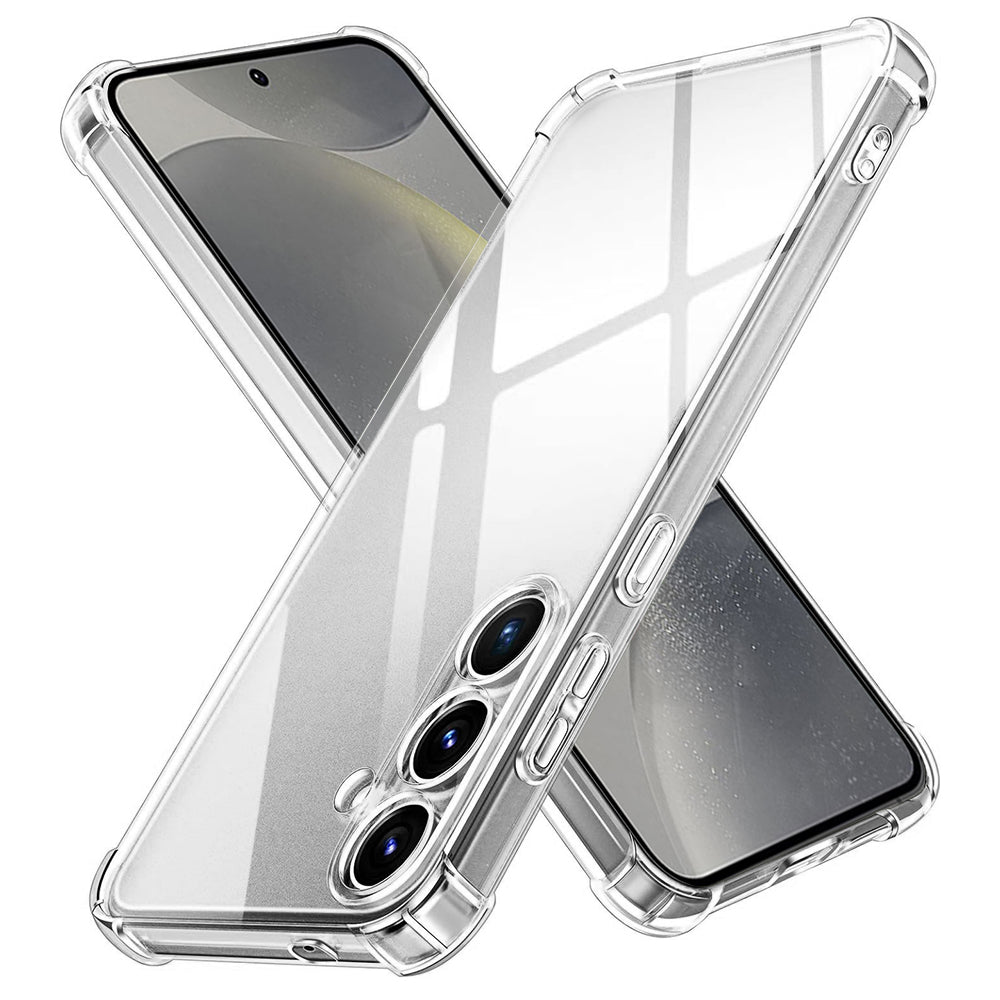 Etui na Samsung Galaxy S24 S921, Techsuit, Shockproof Clear, Przezroczyste