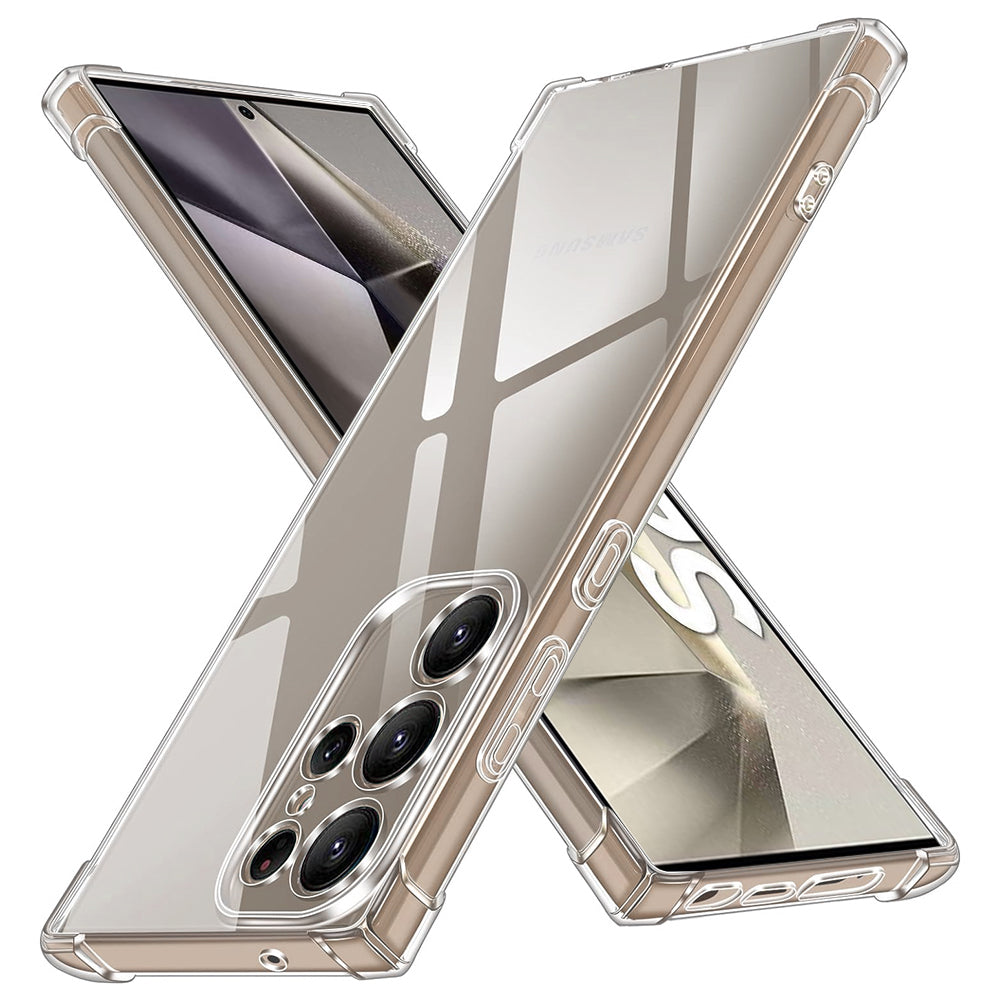 Etui na Samsung Galaxy S24 Ultra S928, Techsuit, Shockproof Clear, Przezroczyste