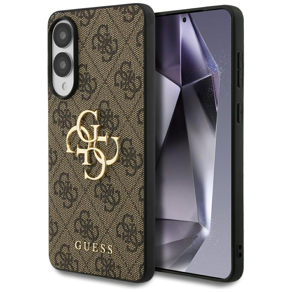 Etui na Samsung Galaxy S25 Edge S937, Guess, Big 4G Logo Classic, Brązowy