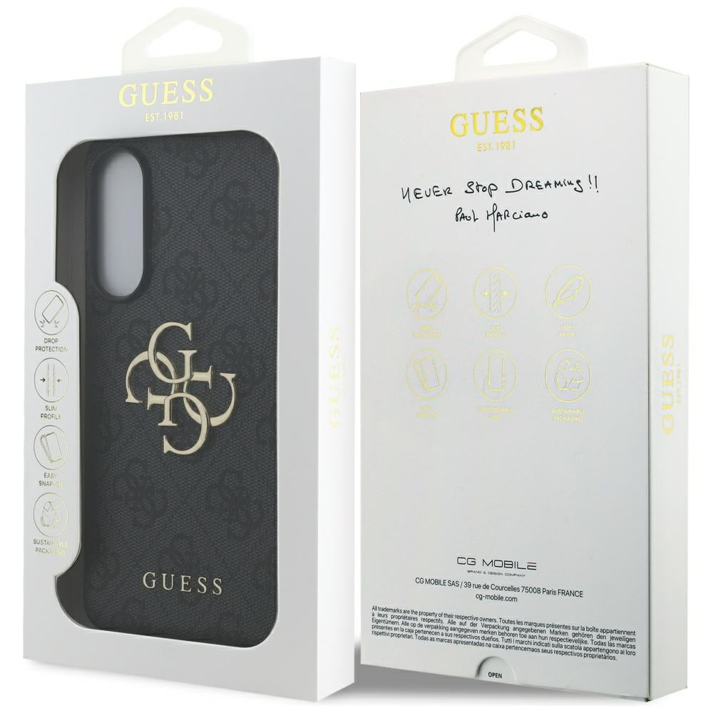 Etui na Samsung Galaxy S25 Edge S937, Guess, Big 4G Logo Classic, Czarne