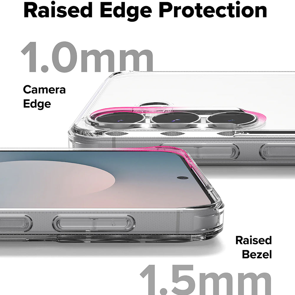 Etui na Samsung Galaxy S25 FE, Ringke, Fusion, Matowa Przezroczysta
