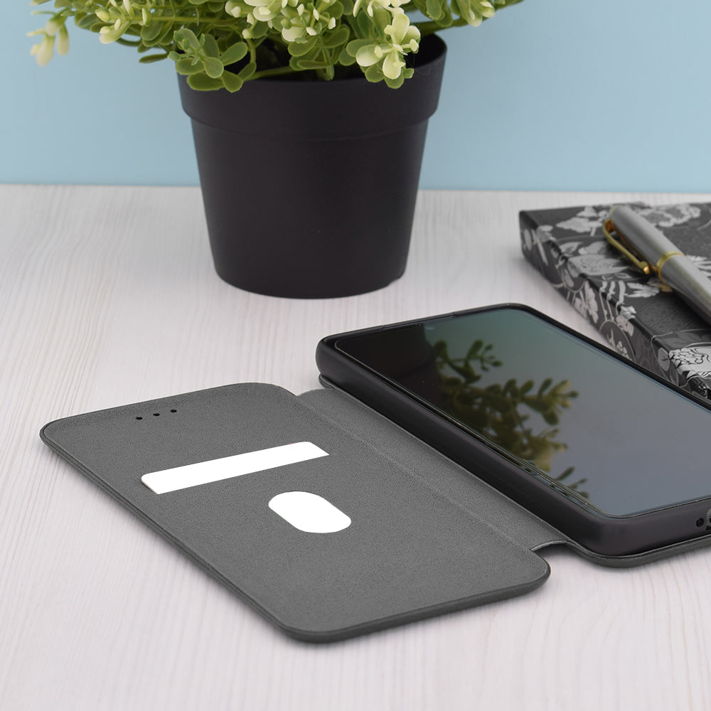Etui na Samsung Galaxy S25 FE, Techsuit, Safe Wallet Plus, czarne