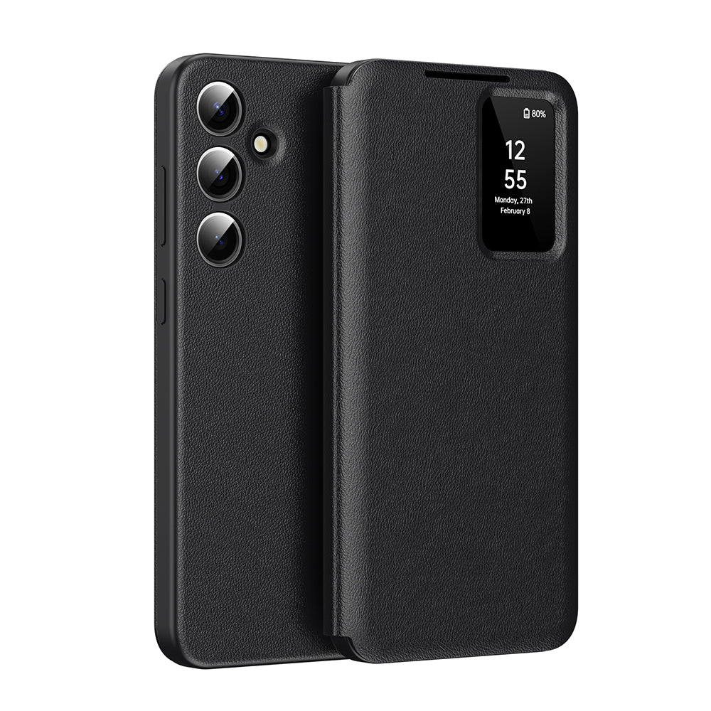 Etui na Samsung Galaxy S25 FE, Techsuit, SmartView, czarne